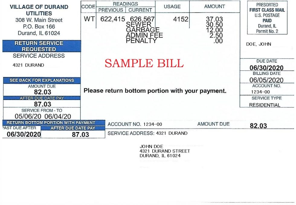 newton county water and sewage bill pay